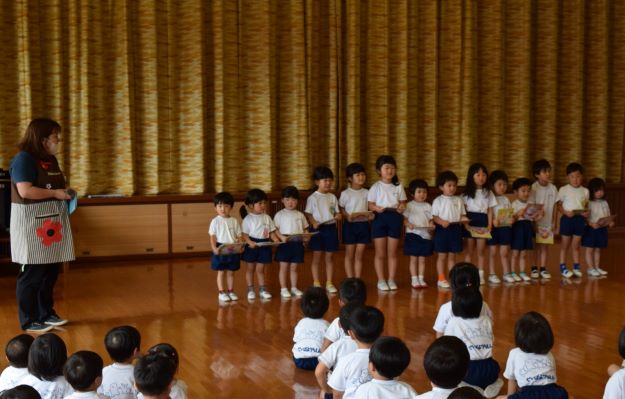 ６月誕生会 ６月１７日 学校法人聖ヨゼフ学園 舞鶴聖母幼稚園