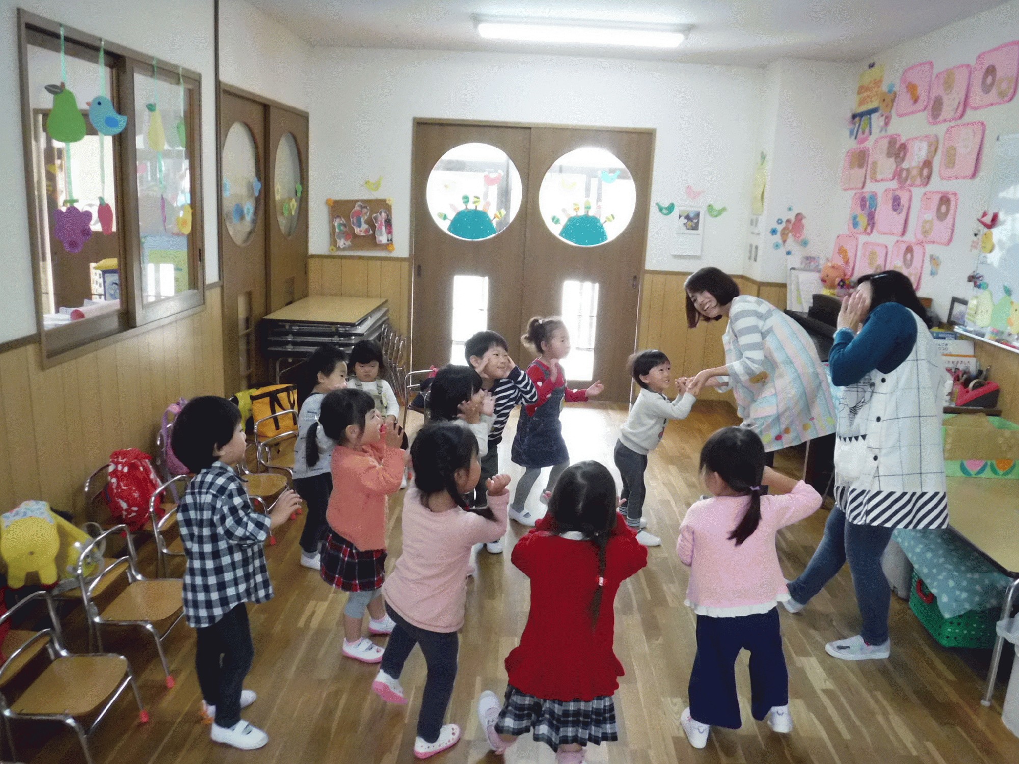 ピヨピヨ教室 プレ幼稚園 体験教室 申込み 山ゆり幼稚園